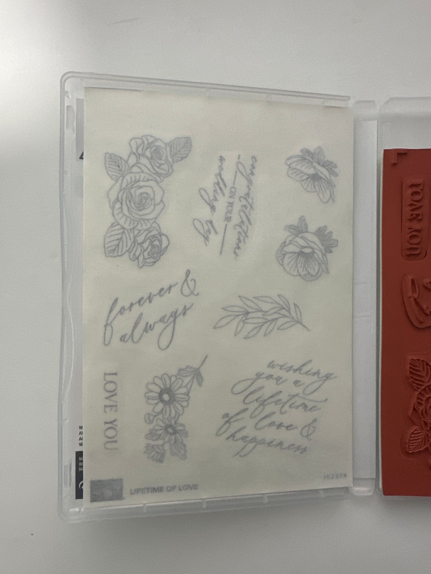 Lifetime of Love Bundle | Retired Photopolymer Mount Stamp Set and Dies | Stampin' Up!