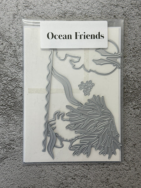 Ocean Friends Bundle | Retired Photopolymer Mount Stamp Set and Dies | Stampin' Up!