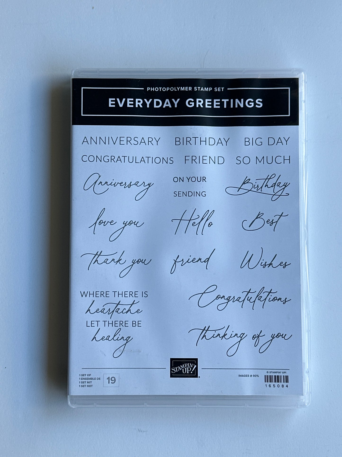 Everyday Greetings | Retired Photopolymer Stamp Set | Stampin' Up!