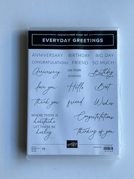 Everyday Greetings | Retired Photopolymer Stamp Set | Stampin' Up!