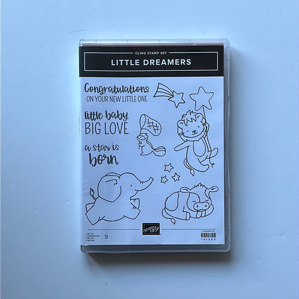 Little Dreamers | Retired Cling Mount Stamp Set | Stampin' Up!