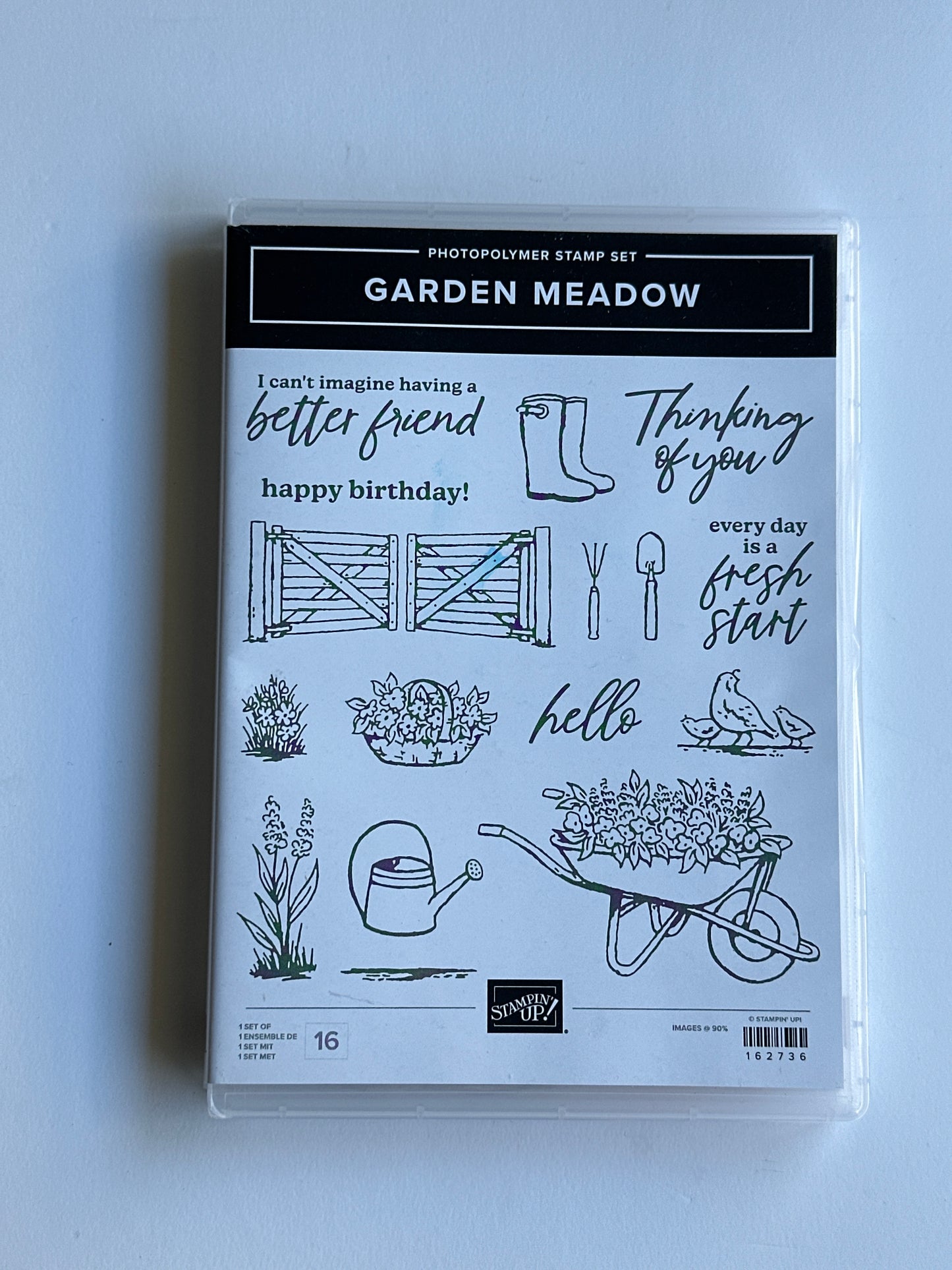 Garden Meadow Bundle | Retired Photopolymer Stamp Set and Dies | Stampin' Up!