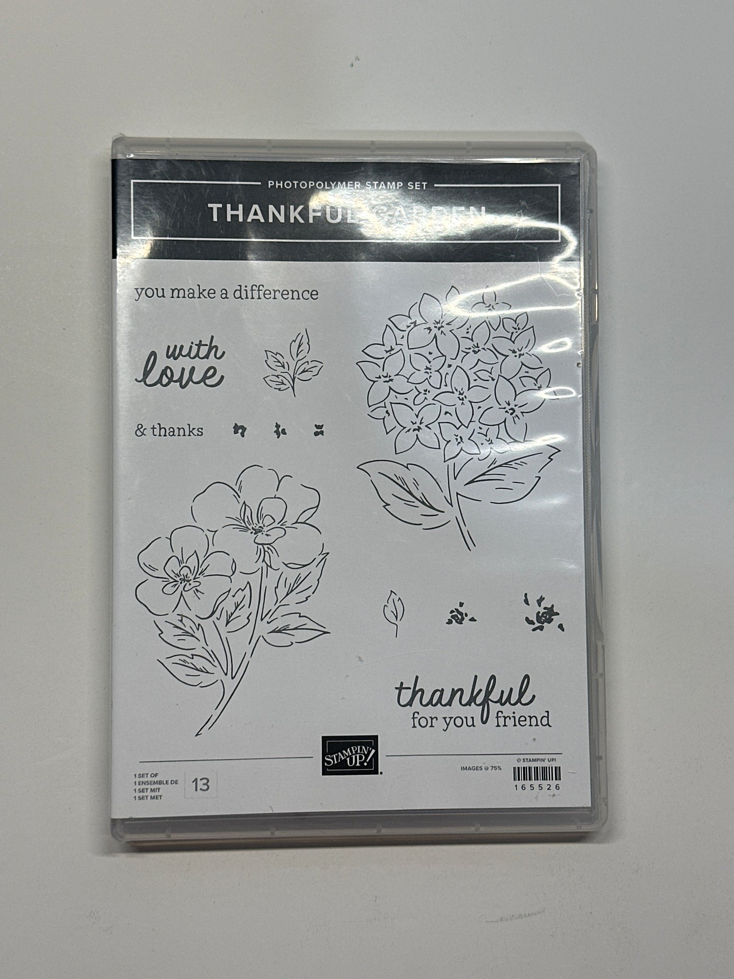 Thankful Garden Bundle | Retired Photopolymer Mount Stamp Set and Dies | Stampin' Up!