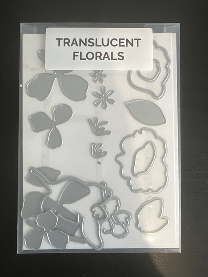 Translucent Florals Bundle | Retired Cling Mount Stamp Set and Dies | Stampin' Up!