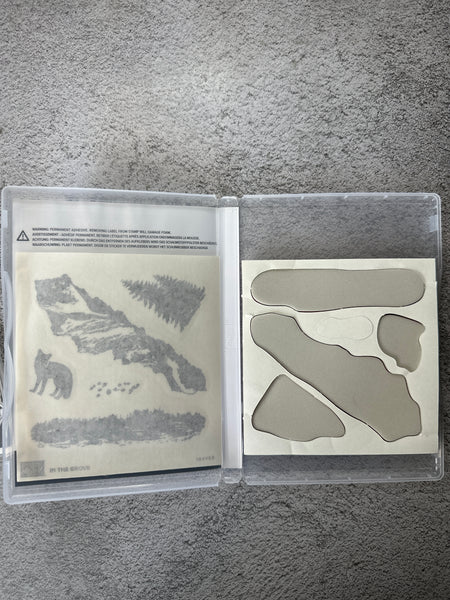 In the Grove Bundle | Retired Cling Mount Stamp Set and Dies | Stampin' Up!
