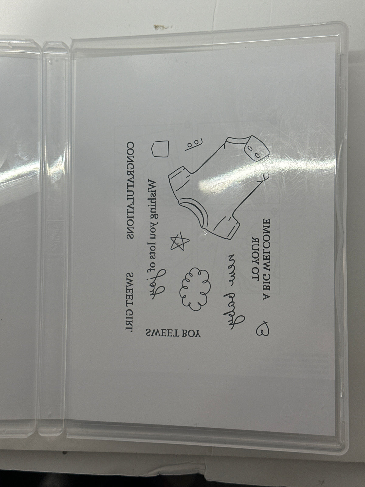 Cutest Onesie Bundle | Retired Photopolymer Mount Stamp Set and Dies | Stampin' Up!