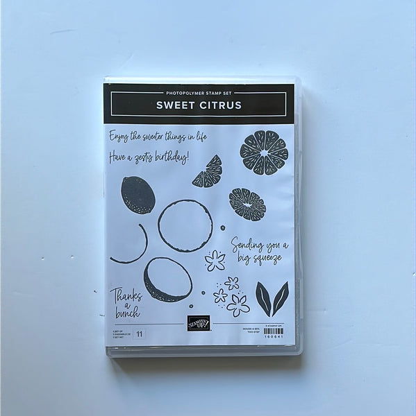 Sweet Citrus | Retired Photopolymer Stamp Set | Stampin' Up!