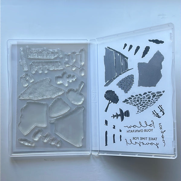 Your Path Awaits | BRAND NEW, NEVER USED! | Retired Photopolymer Stamp Set | Stampin' Up!