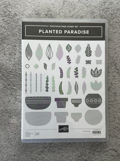 Planted Paradise | Retired Photopolymer Stamp Set | Stampin' Up!