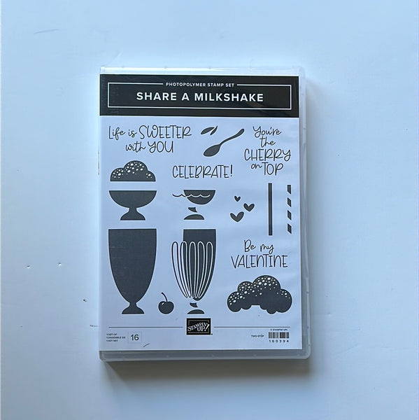 Share a Milkshake | Retired Photopolymer Stamp Set | Stampin' Up!