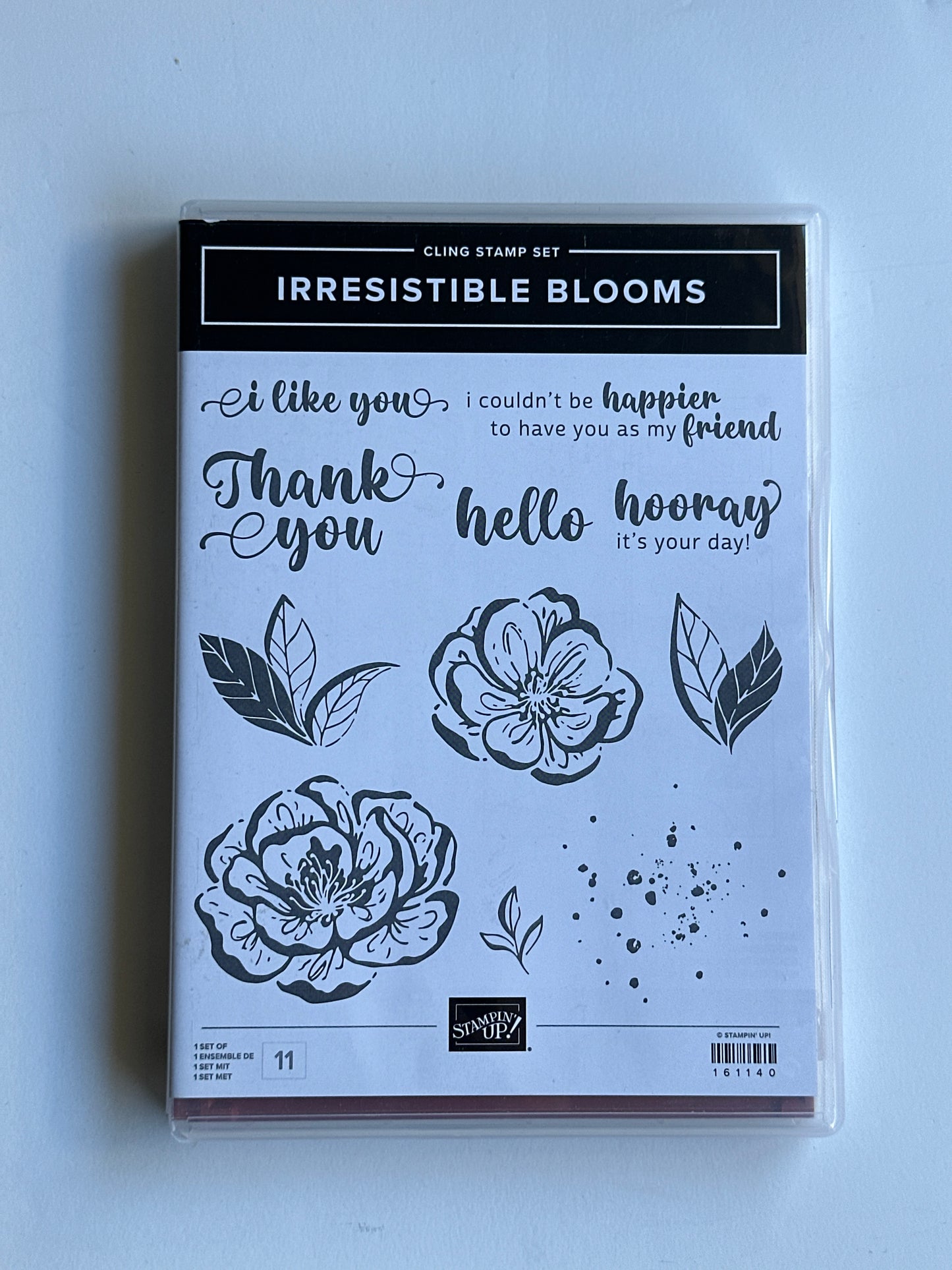Irresistible Blooms Bundle | Retired Cling Mount Stamp Set and Dies | Stampin' Up!