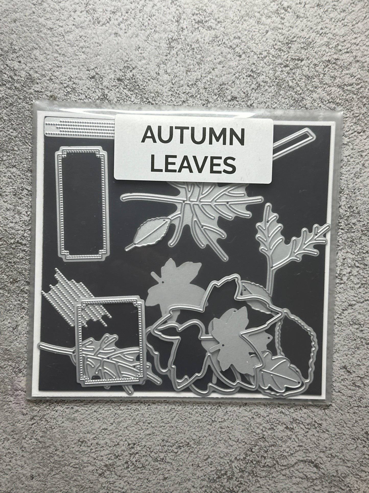 Autumn Leaves Bundle | Retired Photopolymer Mount Stamp Set and Dies | Stampin' Up!