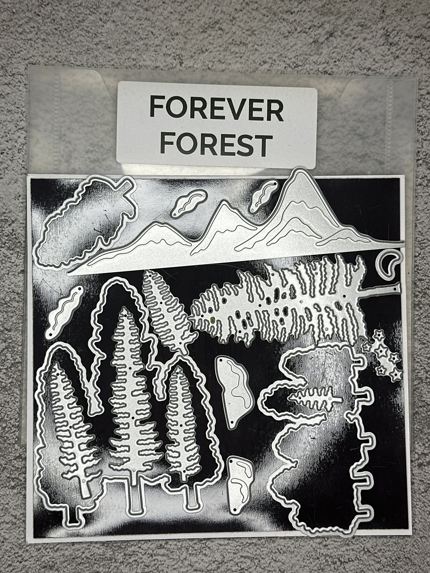 Forever Forest Bundle | Retired Cling Mount Stamp Set and Dies | Stampin' Up!