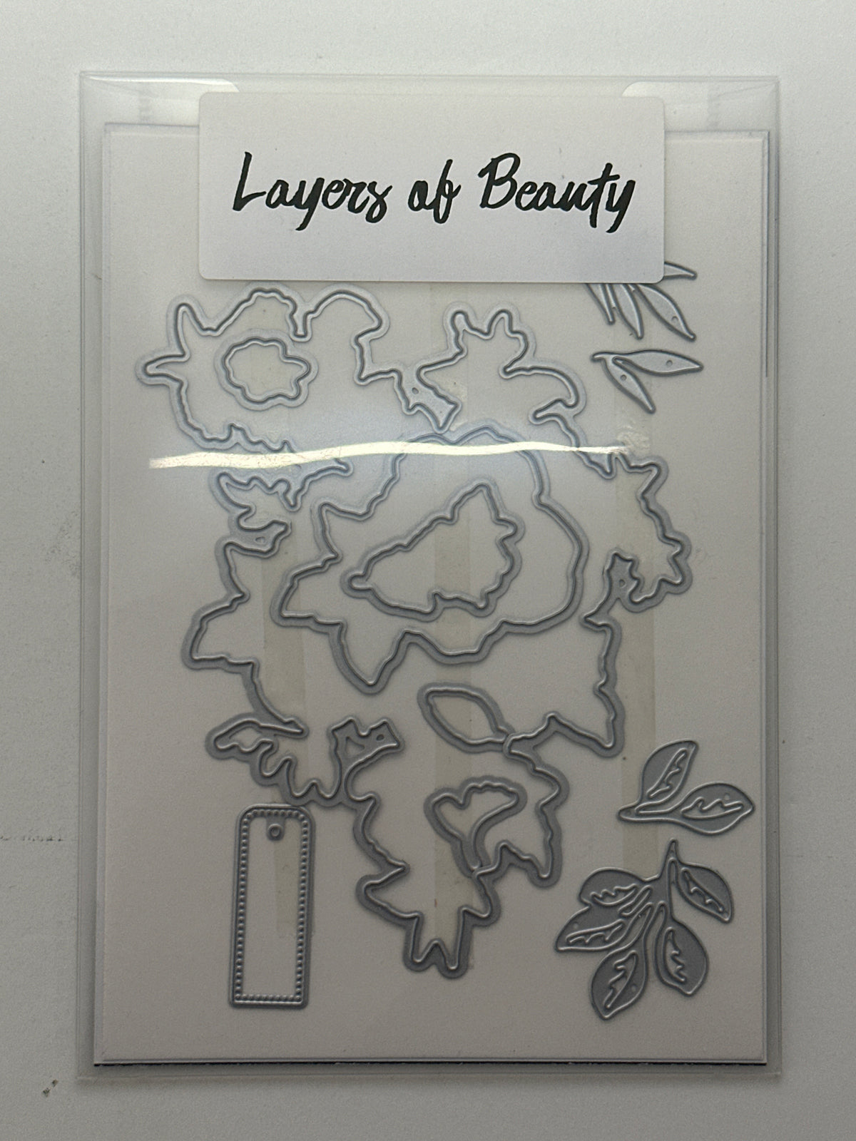 Layers of Beauty Bundle | Retired Photopolymer Mount Stamp Set and Dies | Stampin' Up!