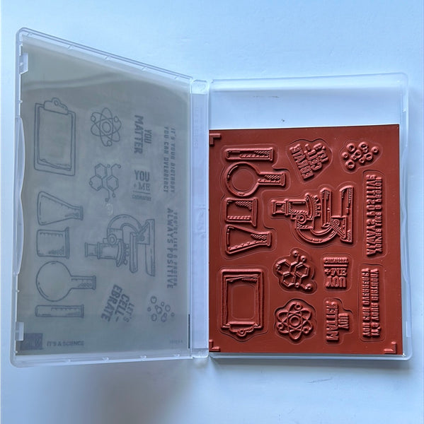 It's a Science | Retired Cling Mount Stamp Set | Stampin' Up!