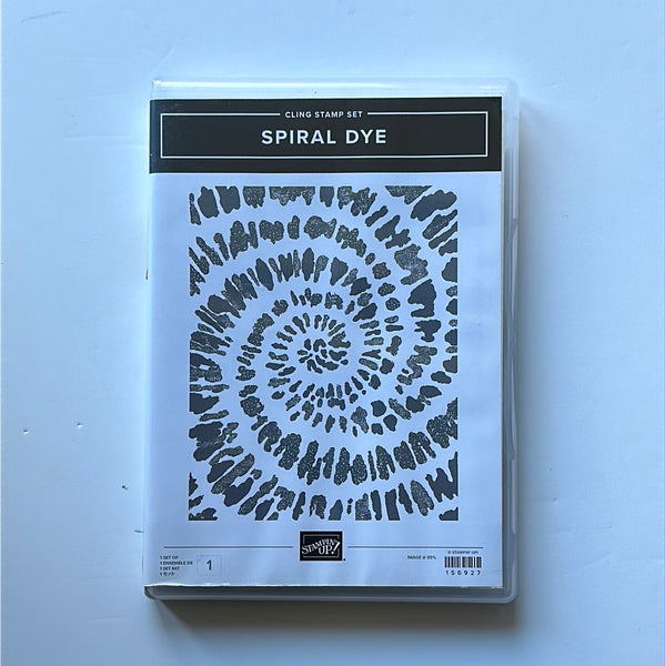 Spiral Dye | Retired Cling Mount Stamp Set | Stampin' Up!