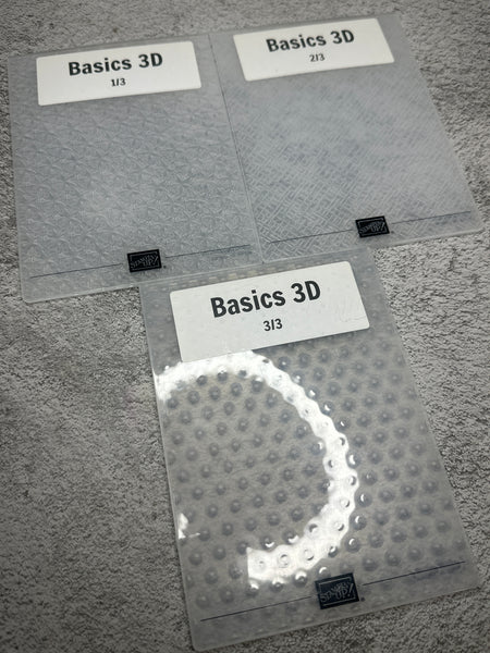 Basics Embossing Folders | Retired Embossing Folder (Set 3) | Stampin' Up!