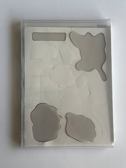 Translucent Florals Bundle | Retired Cling Mount Stamp Set and Dies | Stampin' Up!