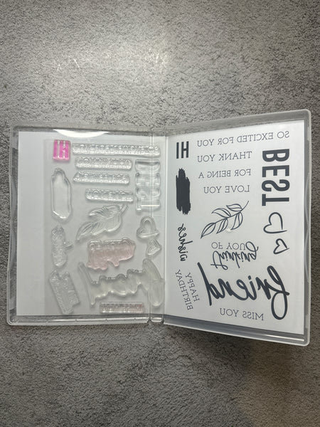 Friends for Life Bundle | Retired Photopolymer Mount Stamp Set and Dies | Stampin' Up!