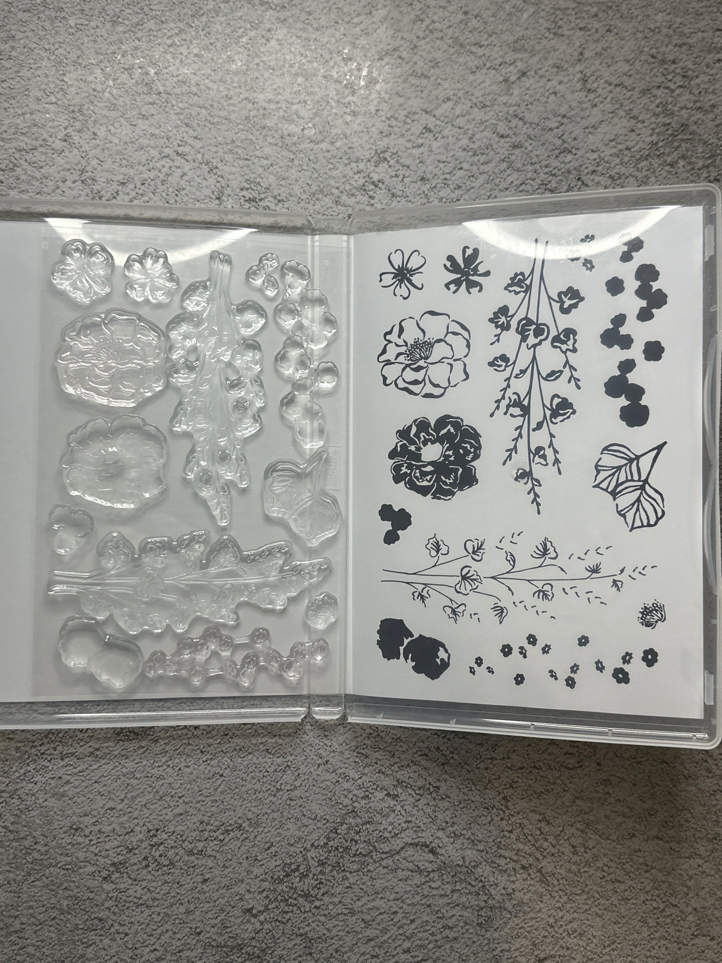 Flowers of Beauty Bundle | Retired Photopolymer Mount Stamp Set and Dies | Stampin' Up!