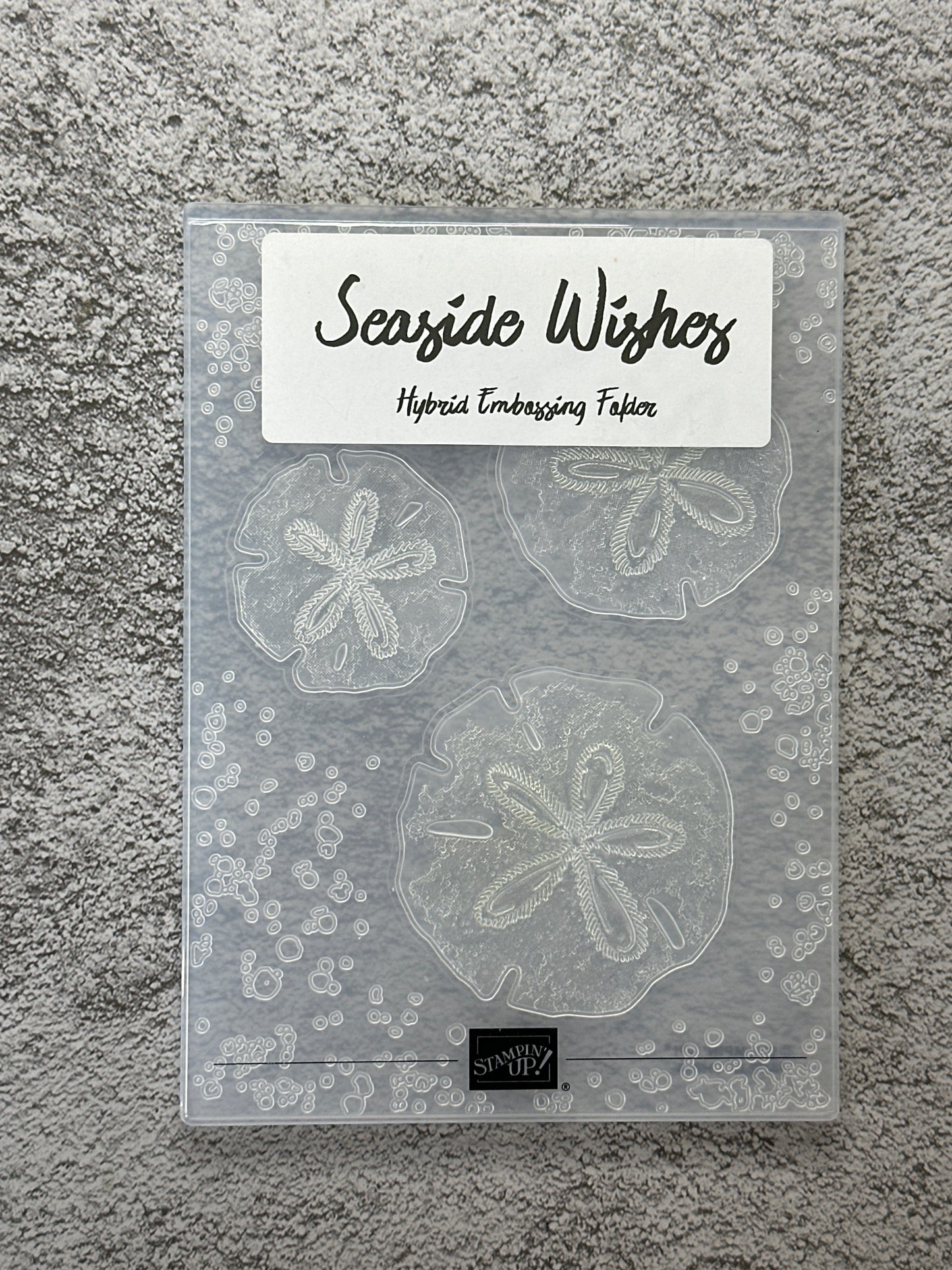 Seaside Wishes Bundle | Retired Photopolymer Mount Stamp Set, 3D Folder and Dies | Stampin' Up!