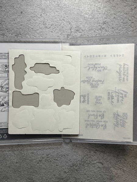 So Sincere | Retired Cling Mount Stamp Set | Stampin' Up!
