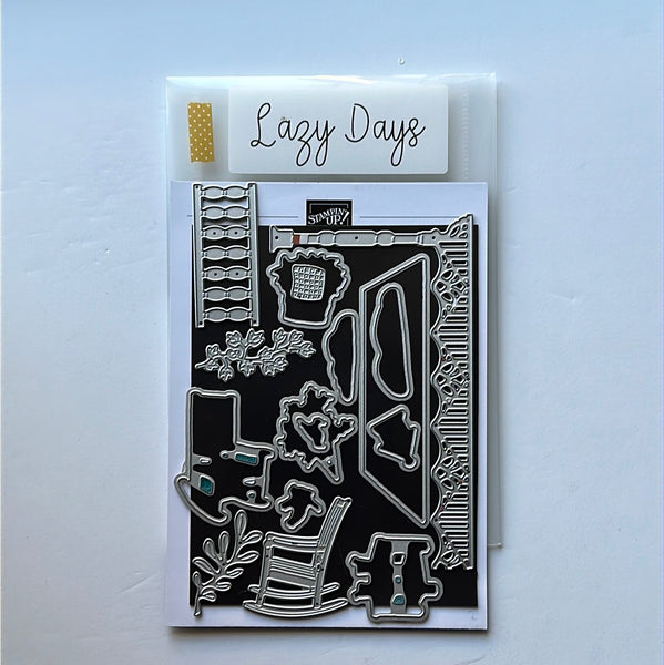 Lazy Days Dies | Retired Dies Collection | Stampin' Up!