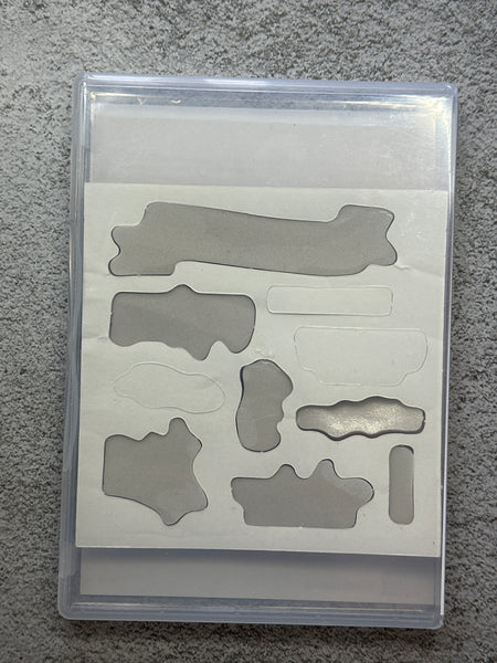 Mixed Labels Bundle | Retired Cling Mount Stamp Set and Dies | Stampin' Up!