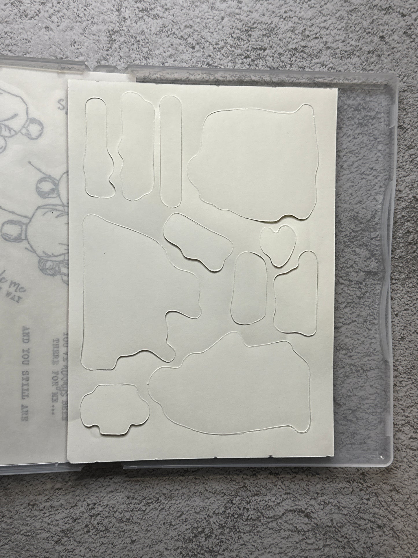 Beside Me | Retired Cling Mount Stamp Set | Stampin' Up!