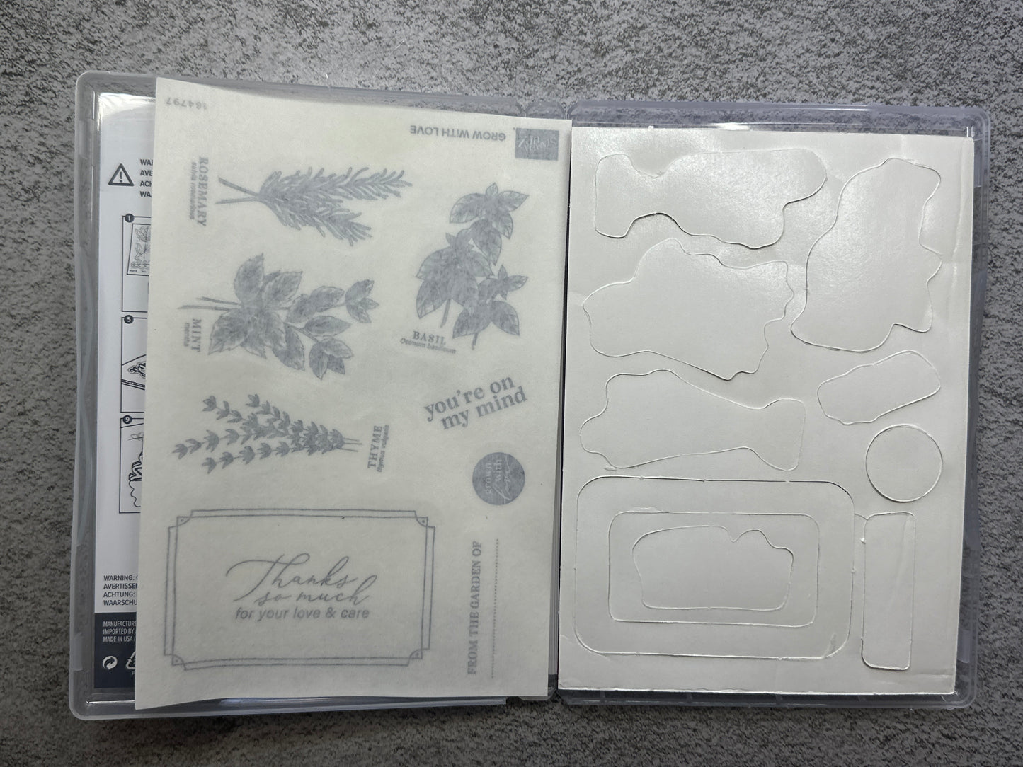Grow With Love Bundle | Retired Photopolymer Mount Stamp Set and Dies | Stampin' Up!