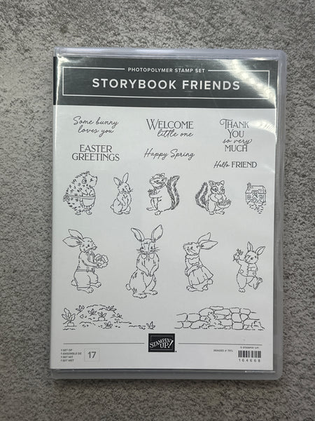 Storybook Friends Bundle | Retired Cling Mount Stamp Set and Dies | Stampin' Up!