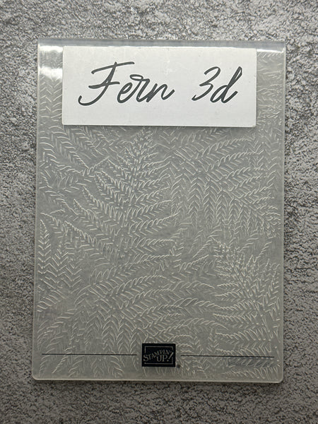 Fern 3D Embossing Folder | Retired Embossing Folder | Stampin' Up!