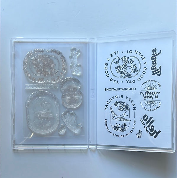 Filled with Happiness | Retired Photopolymer Stamp Set | Stampin' Up!