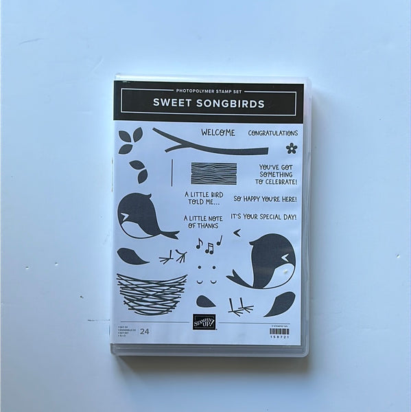 Sweet Songbirds | Retired Photopolymer Stamp Set | Stampin' Up!