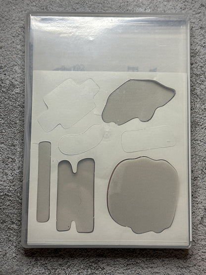 Bistro Burger Bundle | Retired Cling Mount Stamp Set and Dies | Stampin' Up!