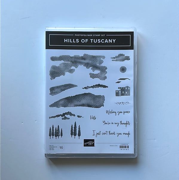 Hills of Tuscany | Retired Photopolymer Stamp Set | Stampin' Up!