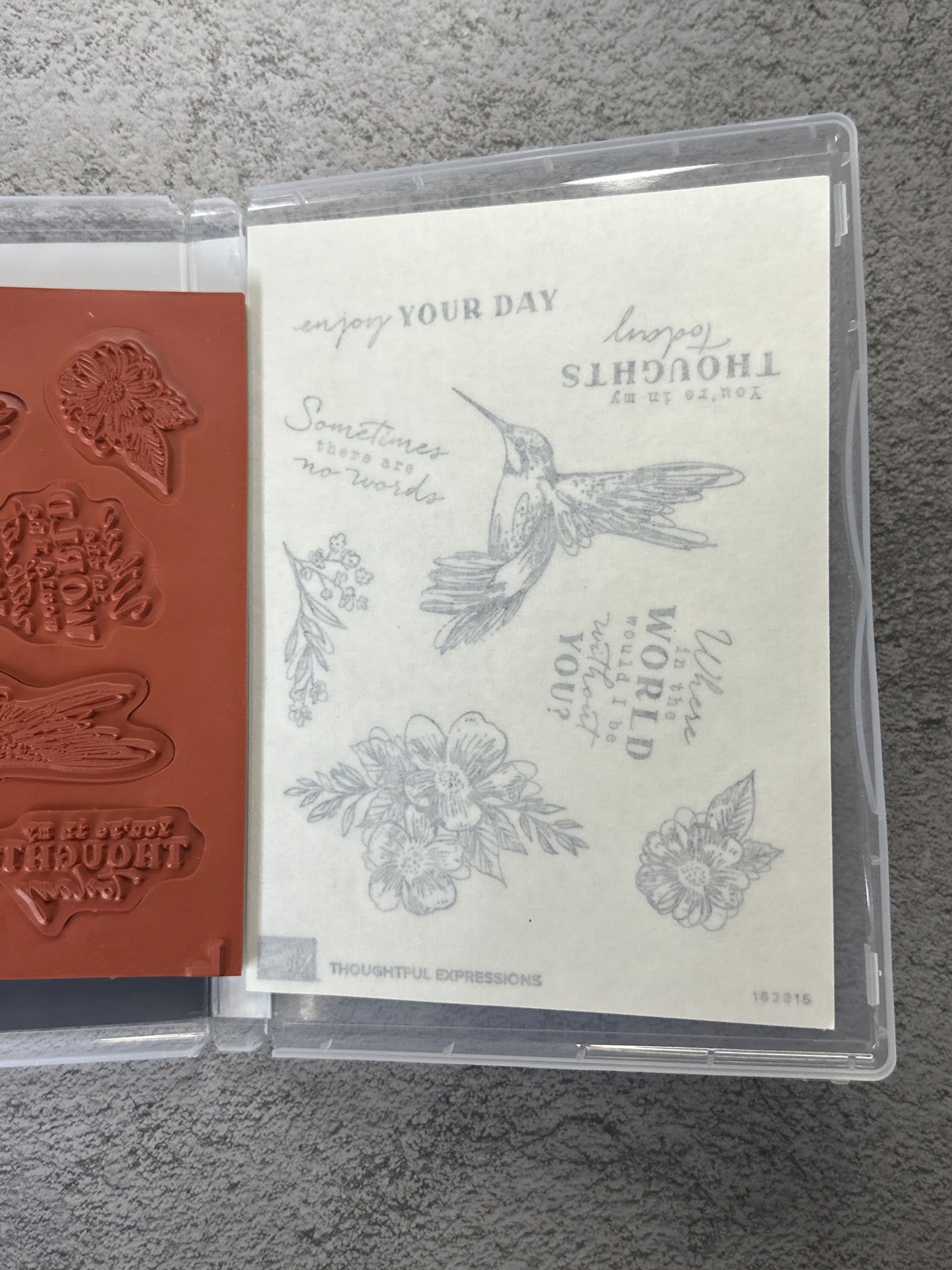 Thoughtful Expressions | Retired Cling Mount Stamp Set | Stampin' Up!