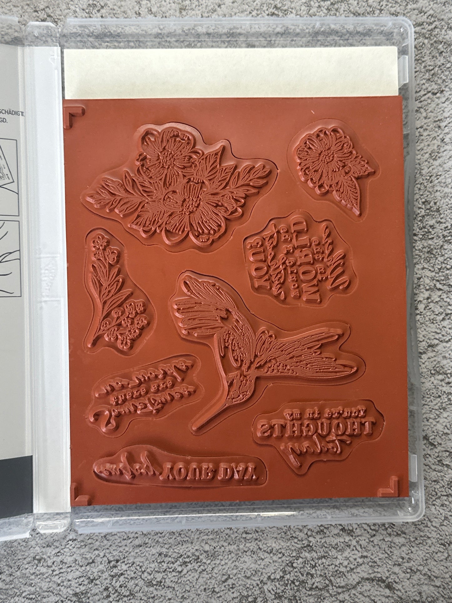 Thoughtful Expressions | Retired Cling Mount Stamp Set | Stampin' Up!