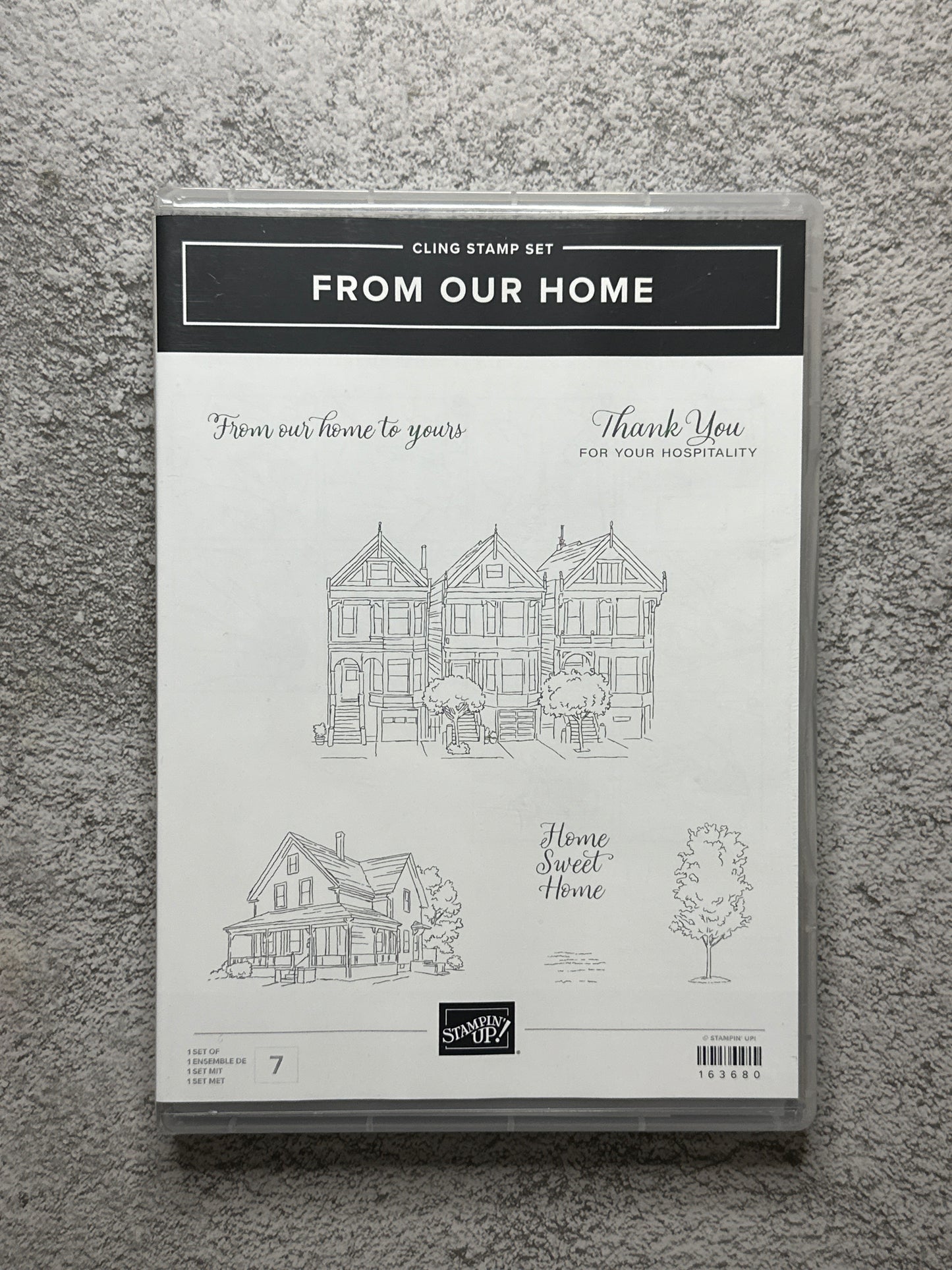 From Our Home | Retired Cling Mount Stamp Set | Stampin' Up!