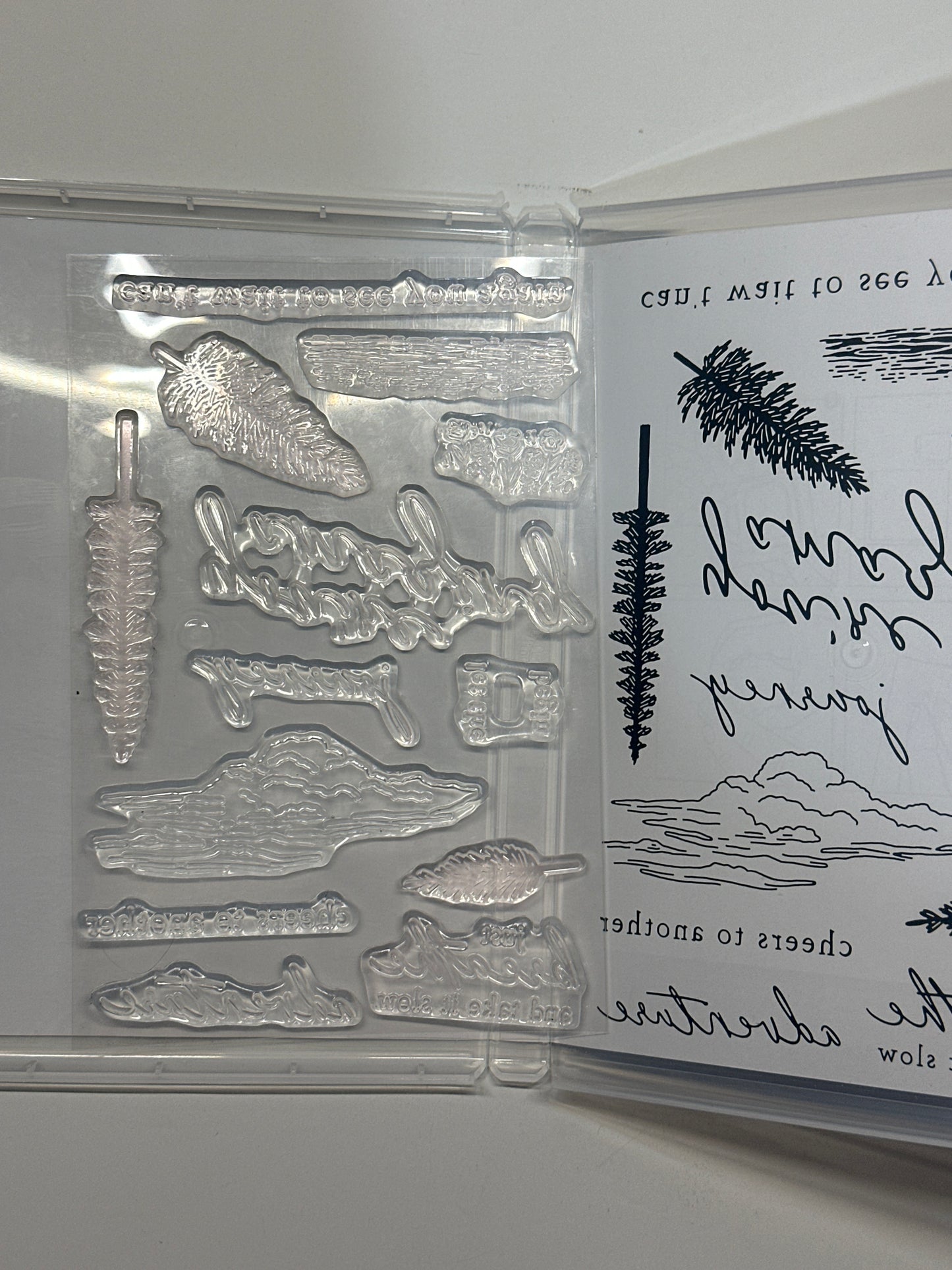 Scenic Adventures Bundle | Retired Photopolymer Mount Stamp Set and Dies | Stampin' Up!