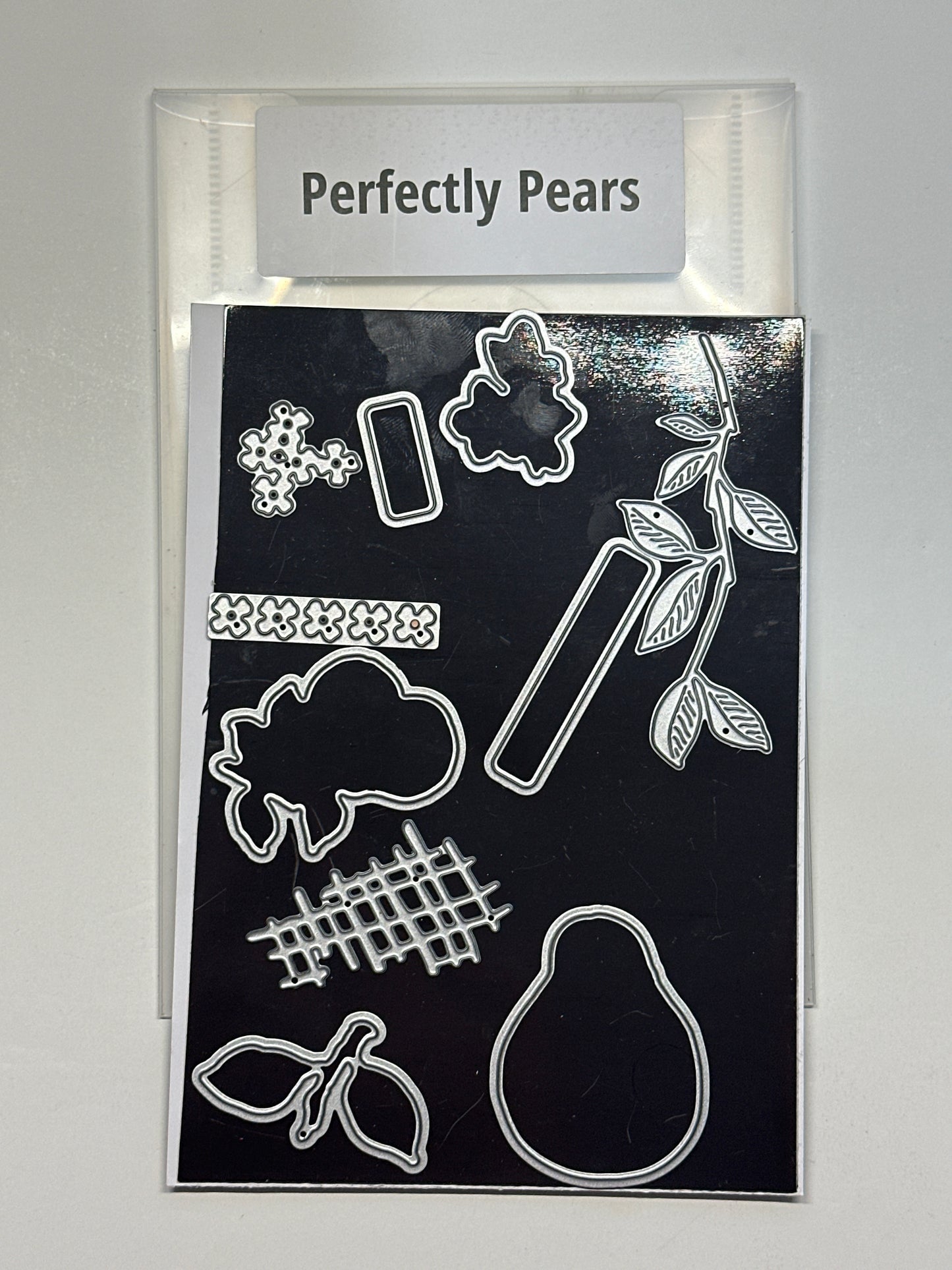 Perfectly Pears Bundle | Retired Photopolymer Mount Stamp Set and Dies | Stampin' Up!