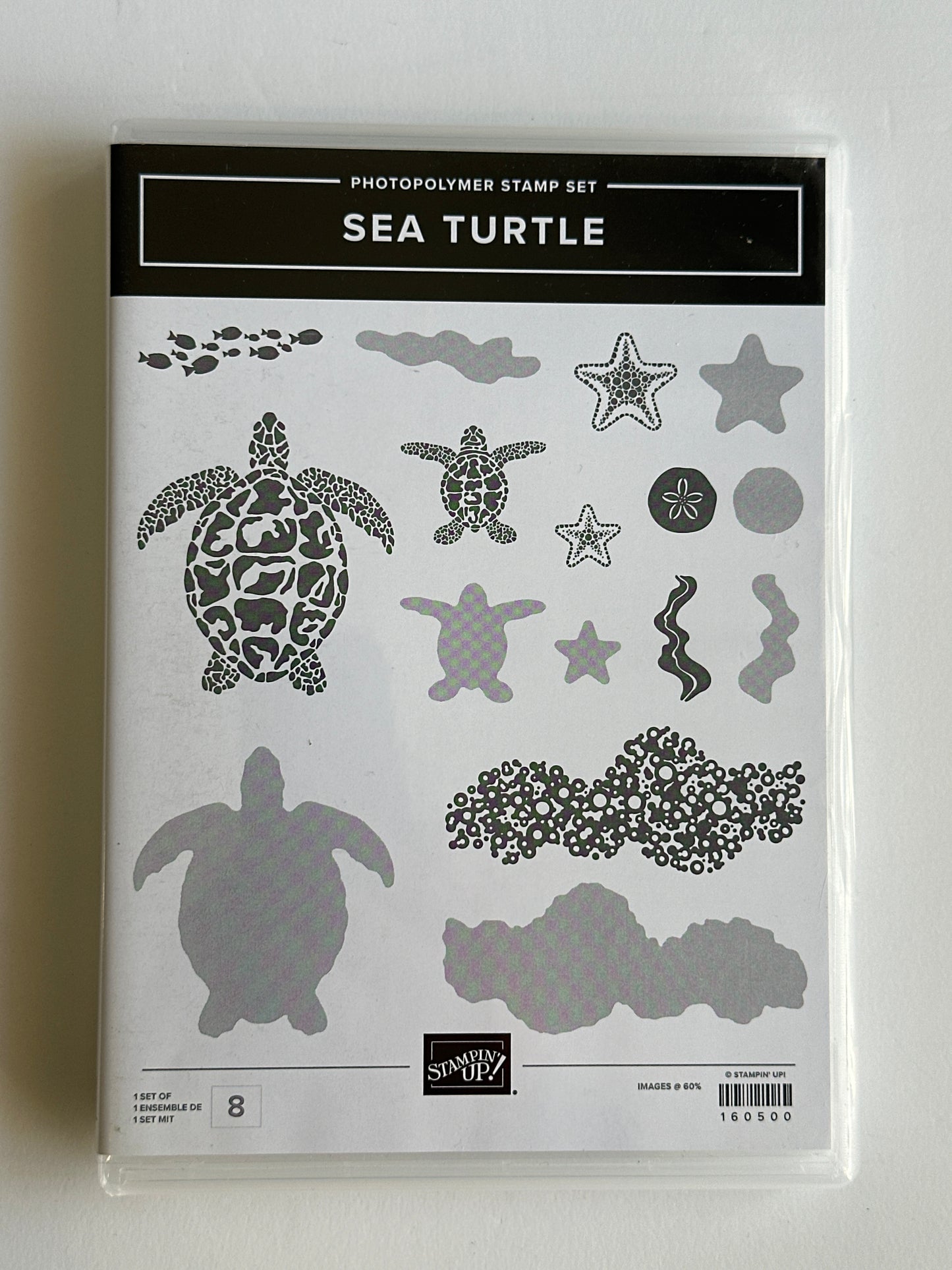Sea Turtle | Retired Photopolymer Stamp Set | Stampin' Up!