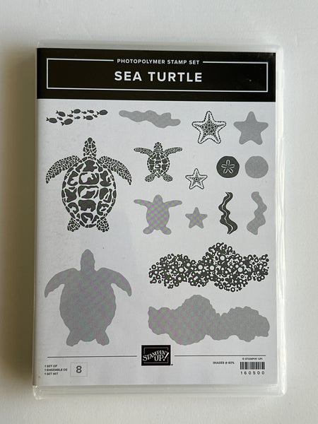 Sea Turtle | Retired Photopolymer Stamp Set | Stampin' Up!
