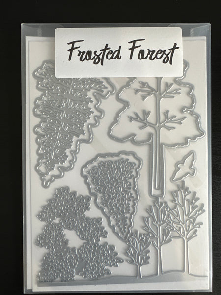 Frosted Forest Bundle | Retired Photopolymer Stamp Set and Dies | Stampin' Up!