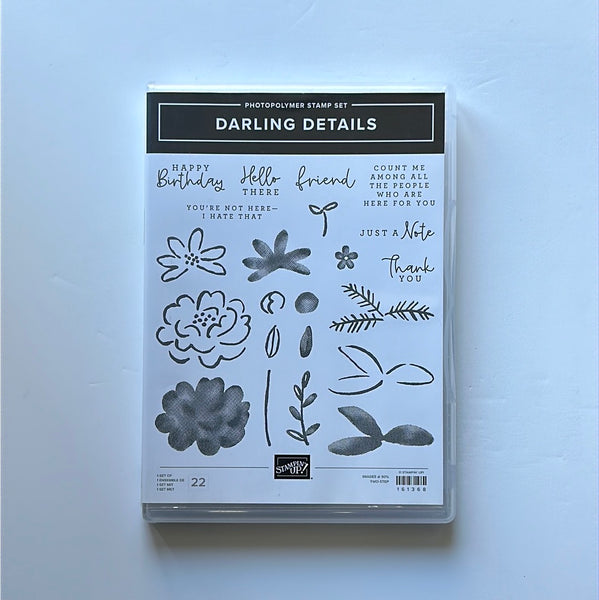 Darling Details | Retired Photopolymer Stamp Set | Stampin' Up!