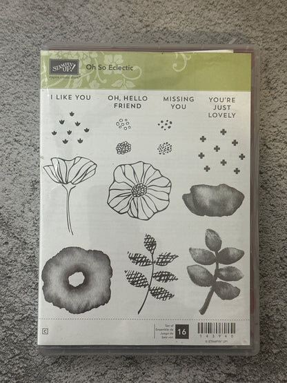 Oh So Eclectic | Retired Clear Mount Stamp Set | Stampin' Up!