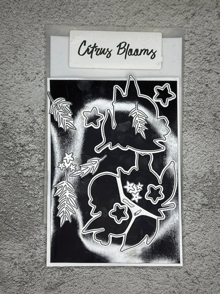 Citrus Blooms Bundle | Retired Cling Mount Stamp Set and Dies | Stampin' Up!