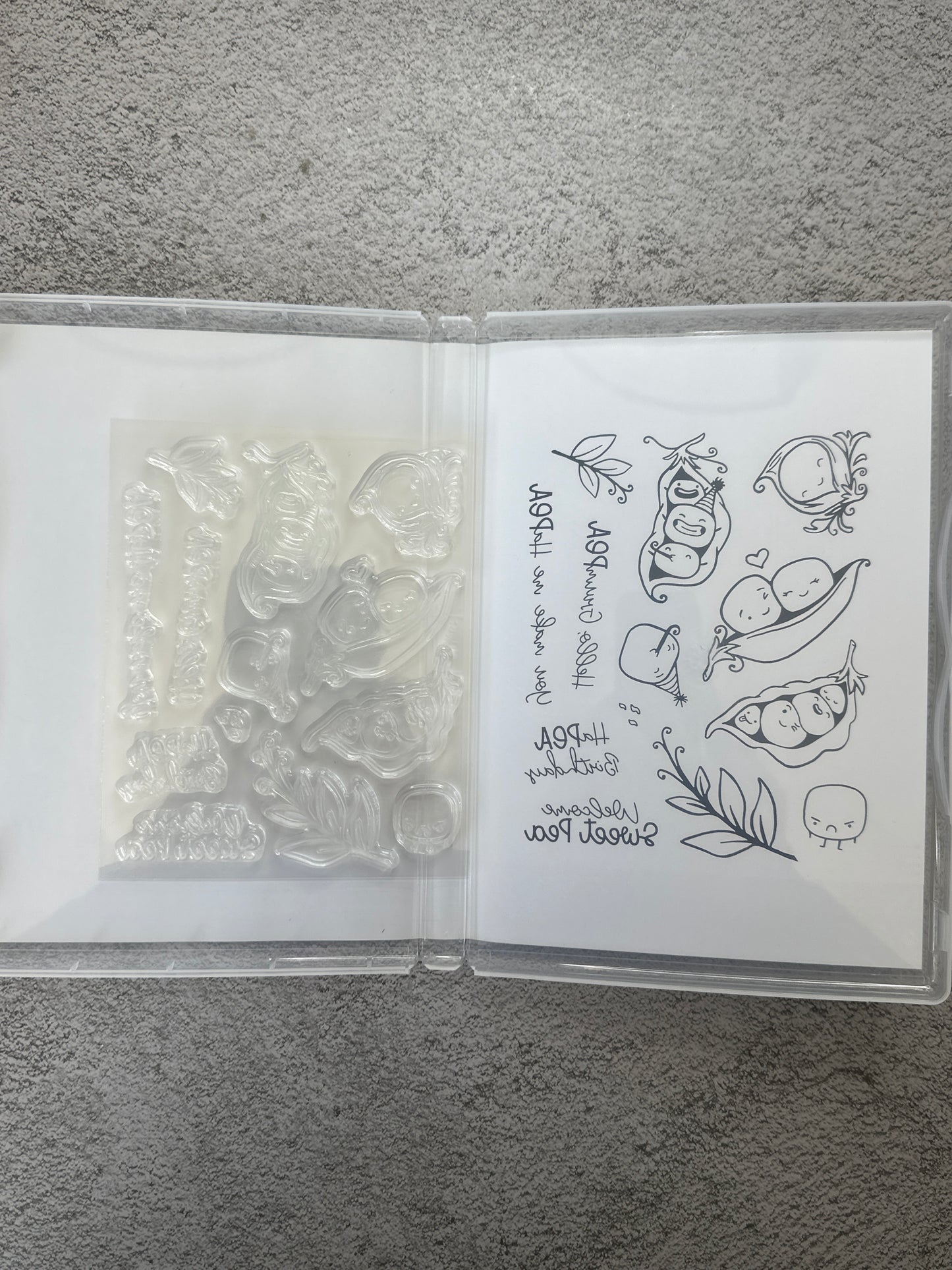 Sweet Peas | Retired Photopolymer Stamp Set | Stampin' Up!