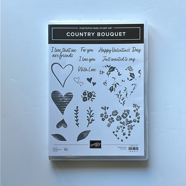 Country Bouquet | Retired Photopolymer Stamp Set | Stampin' Up!