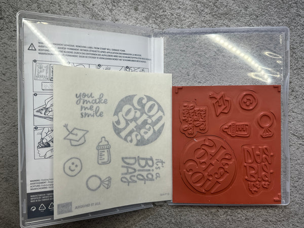 Around it All Bundle | Retired Photopolymer Mount Stamp Set and Dies | Stampin' Up!